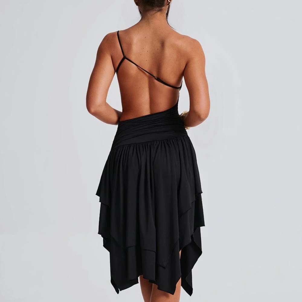 BNWOT Black Baby Boo Emeline Cut Out Dress XS - Picture 3 of 4